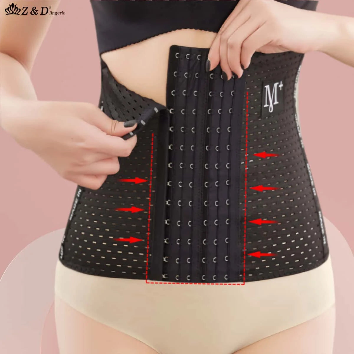 CINTA MODELADORA FEMININA - 6 FECHOS